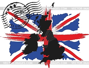 England flag - vector image