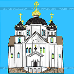 Вектор Православная Церковь - клипарт в векторе