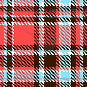 Seamless checkered pattern - vector image