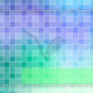 Abstract blue green background - vector image