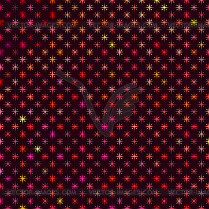 Abstract Background with Red Stars - vector clipart