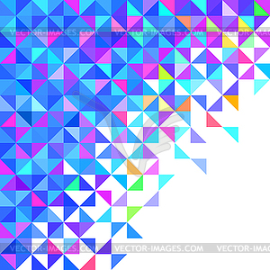 Abstract Geometric Color Background - vector image