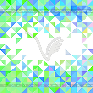 Abstract mosaic background - vector clip art