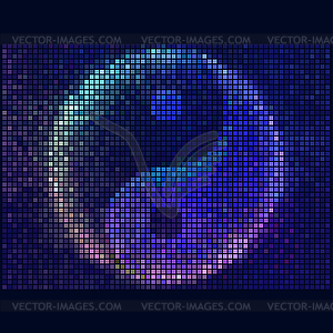 Ying yang symbol of harmony and balance. Abstract - vector image