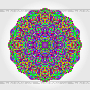 Digital Flower - vector clipart