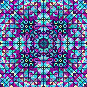 Abstract Geometric Colorful Background - vector EPS clipart