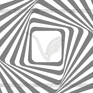 Geometric Pattern with Empty Frame - vector image
