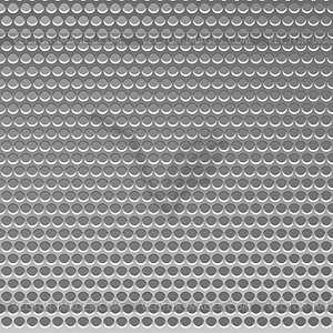 Perforated Metal Template. Translucent Grid - vector clipart