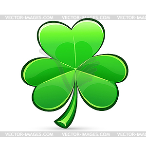 St.Patrick`s Day`s trefoil - vector image