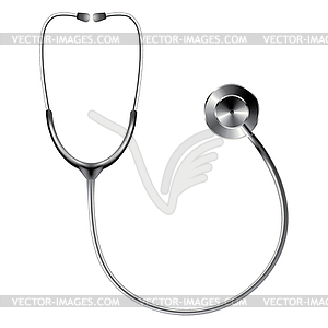 Medical stethoscope - vector image