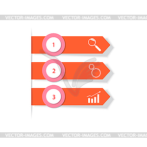 Business infographics. Vector illustration  - vector clipart