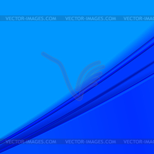 Blue abstract background.  - vector image