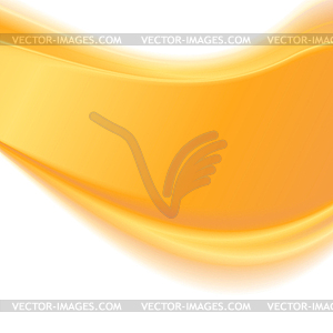 Abstract yellow wavy background.  - vector clip art