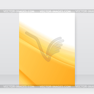 Brochure cover with an abstract background for - vector clip art