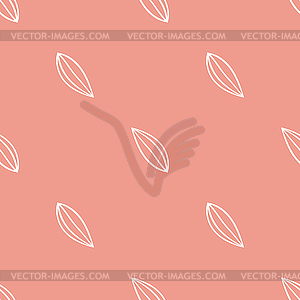 Seamless repeating pattern with floral elements in - vector image