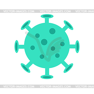 Covid-19 virus - coronavirus 2019-nCoV. - vector image