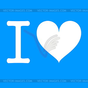 Heart . Happy Valentine`s Day - vector image