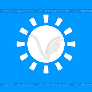 Sun Icon - vector clip art