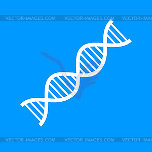 DNA icon - vector clipart