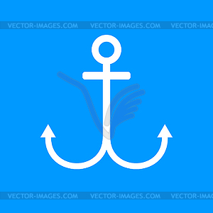 Anchor symbol - vector image