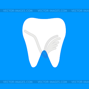 Tooth Icon - vector clipart / vector image