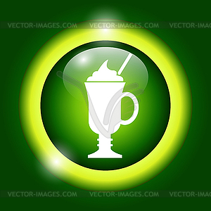 Coffee cup icon , - vector clip art