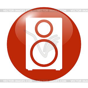 Column - icon - vector clipart