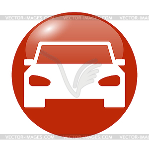 Car icon - vector image