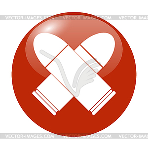 Bullet icon - vector image