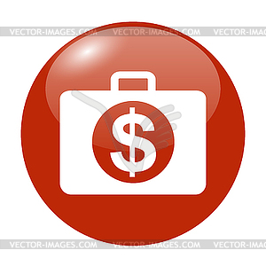 Financial icon - vector clip art