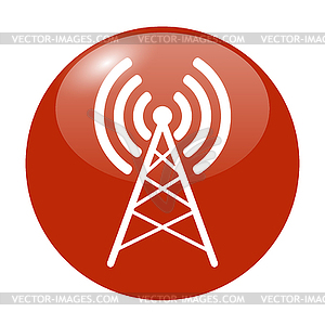 Antenna icon - vector clipart