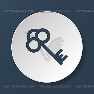 Key icon - vector image