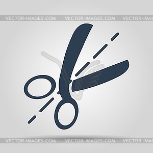 Scissors icon - vector clipart / vector image