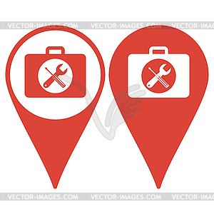 Toolbox icon - vector clip art