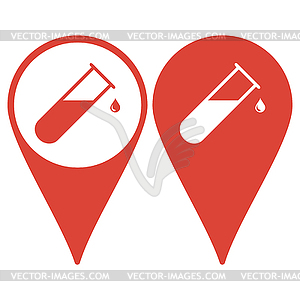 Medical Flat Icon. Pictogram - vector clip art
