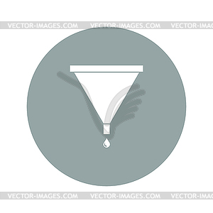 Watering can icon - vector clip art