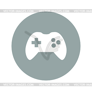 Game controller icon - vector clipart