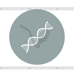 DNA icon - vector clip art