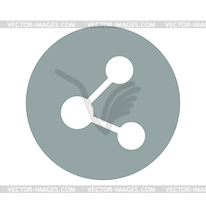 Share icon - vector clipart