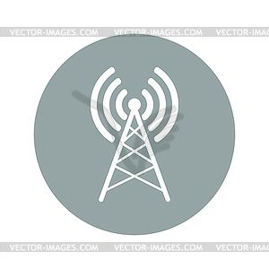 Antenna icon - vector clipart