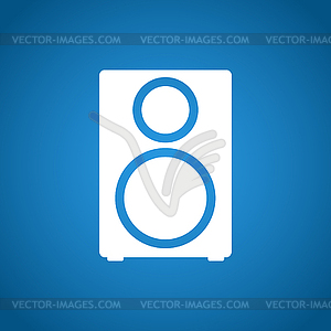 Column - icon - vector clipart