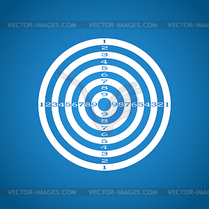 Target icon - vector image