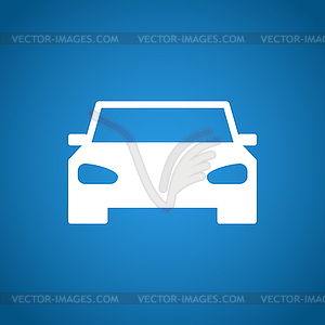 Car icon - vector EPS clipart