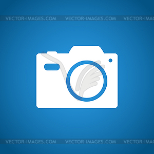 Camera - icon - vector clipart