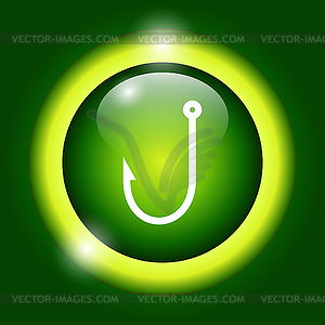 Hook icon - vector clip art