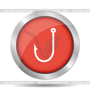 Hook icon - vector clipart