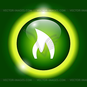 Fire icon - vector clipart