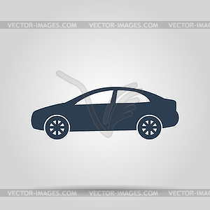 Car icon.car icon. Flat design style - vector image