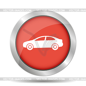 Car icon.car icon. Flat design style - stock vector clipart