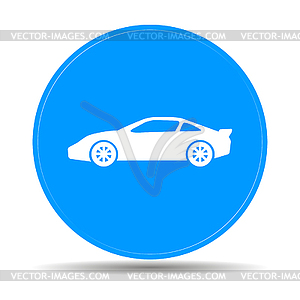 Car icon.car icon. Flat design style - vector clipart